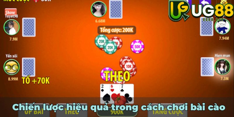 Chiến lược và mẹo chơi bài cào